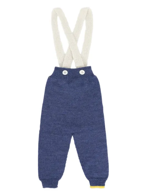 Gensami kids wool suspender trousers