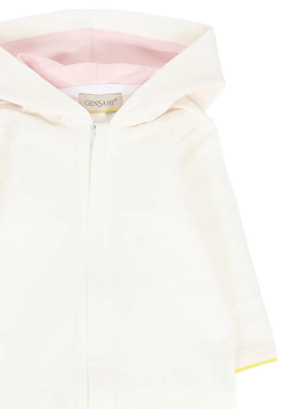 Gensami kids Romper met capuchon Wit
