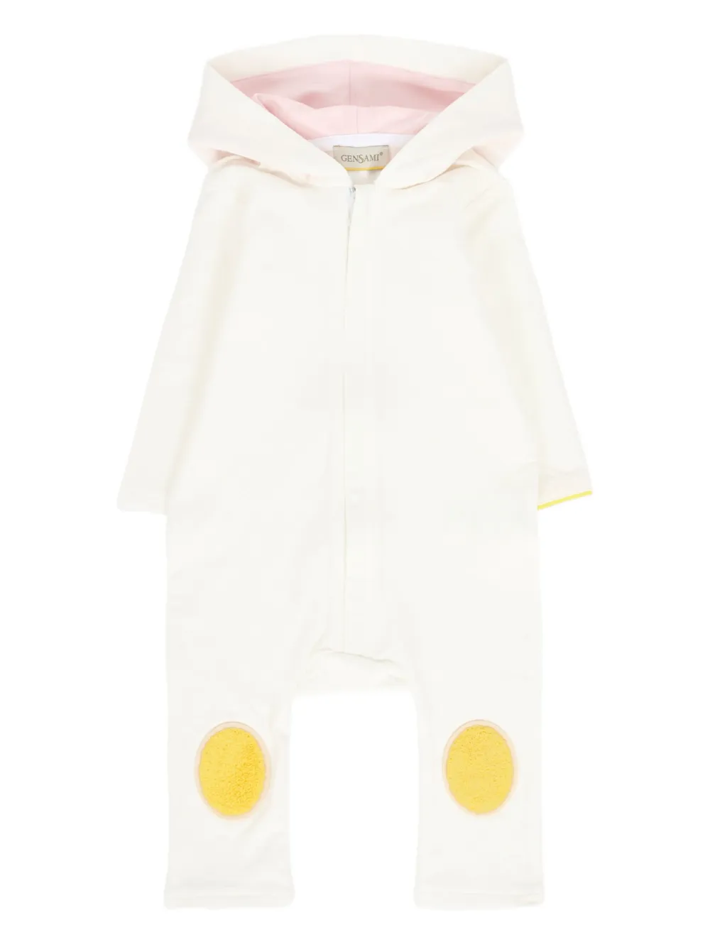 Gensami kids hooded romper | White | Image 1