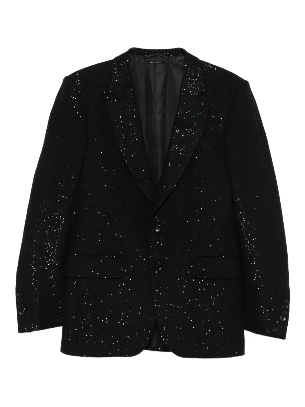 TOM FORD embellished two-button blazer | Black | Image 1
