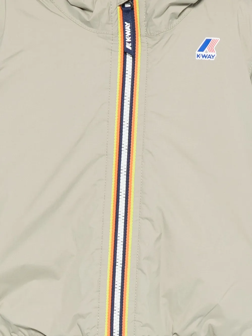 K Way Kids Jack met capuchon Beige