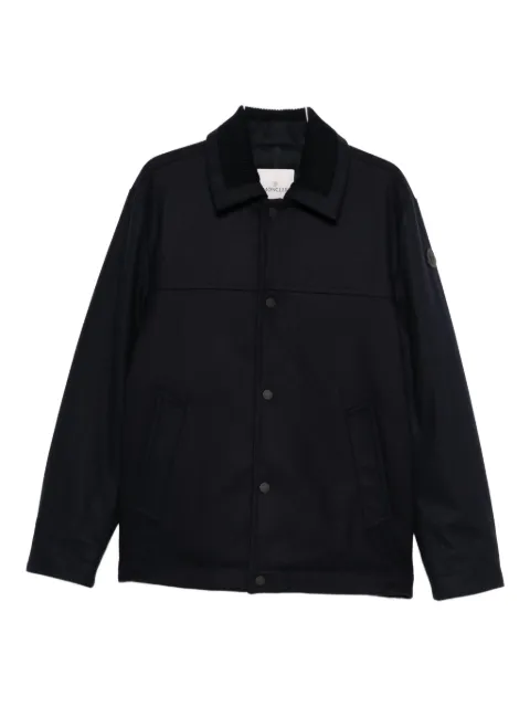 Moncler Emilion ribbed-collar jacket
