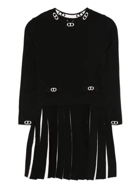 TWINSET Kids pleated-skirt dress