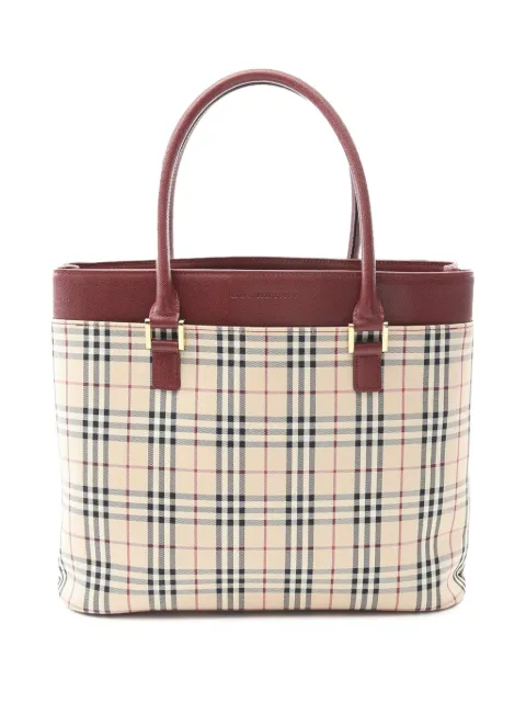 Burberry Pre-Owned 2000-2017 House Check Canvas handbag