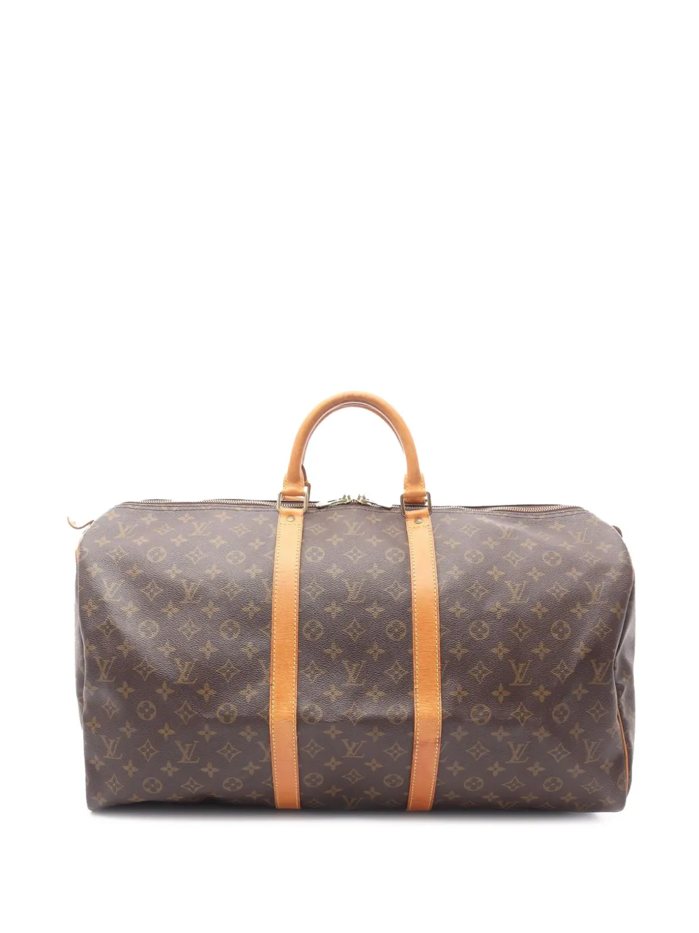 Louis Vuitton Pre-Owned 1995 Monogram Keepall 55 travel bag | Brown | Image 1