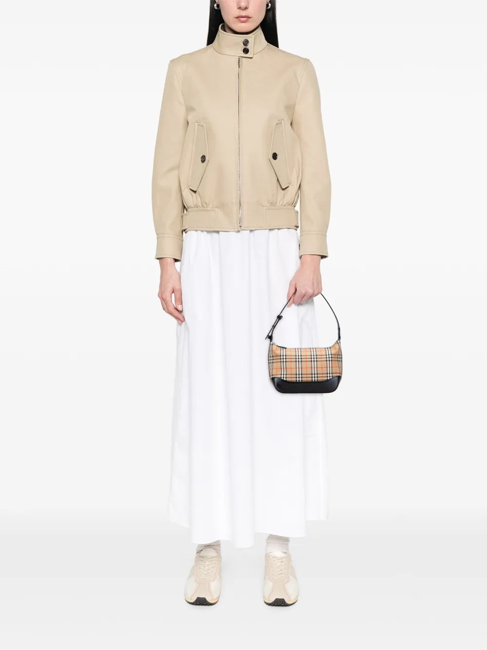 Burberry Pre-Owned 2000-2017 Haymarket Check Canvas shoulder bag | Pre-Owned | Image 2