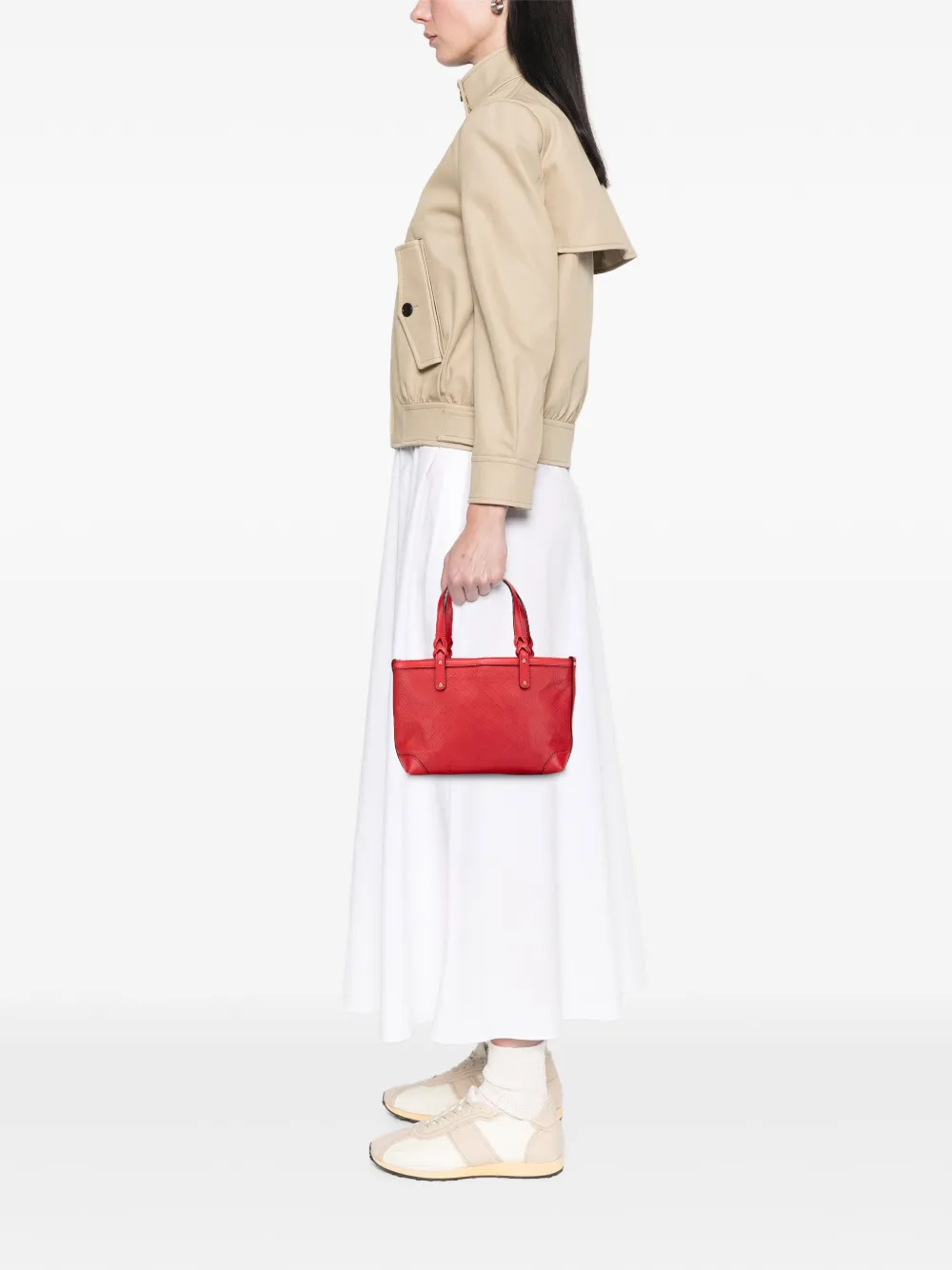 Gucci Pre-Owned 2016-2025 Small Diamante Leather Craft tote bag | Pre-Owned | Image 2