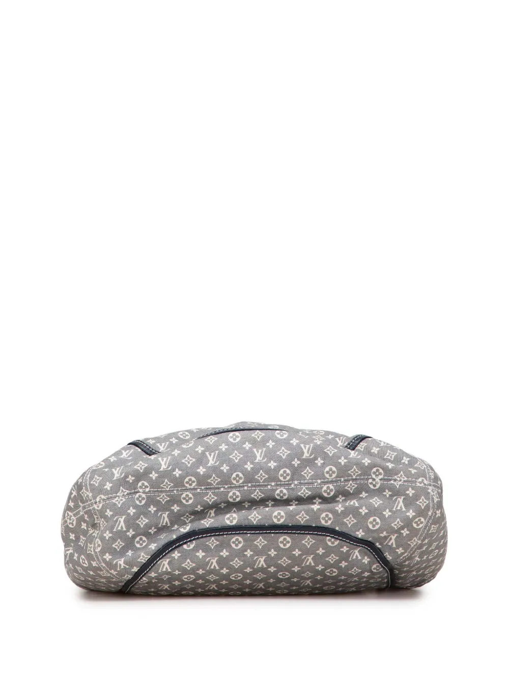 Pre-owned Louis Vuitton 2010 Monogram Mini Lin Idylle Romance Hobo Bag In Gray