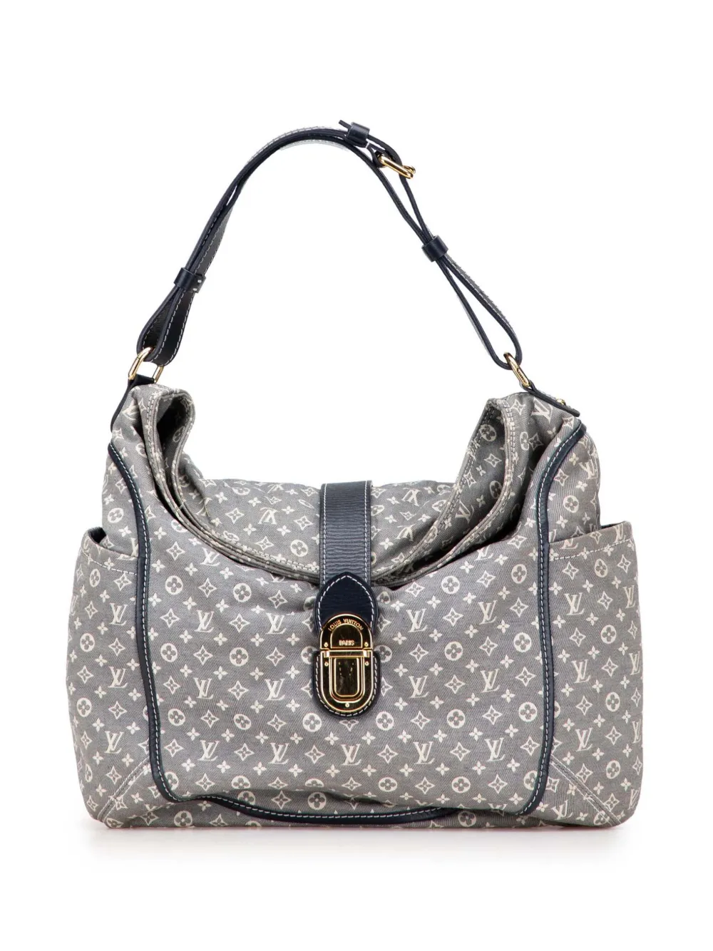 Louis Vuitton Pre-Owned 2010 Monogram Mini Lin Idylle Romance hobo bag | Grey | Image 1
