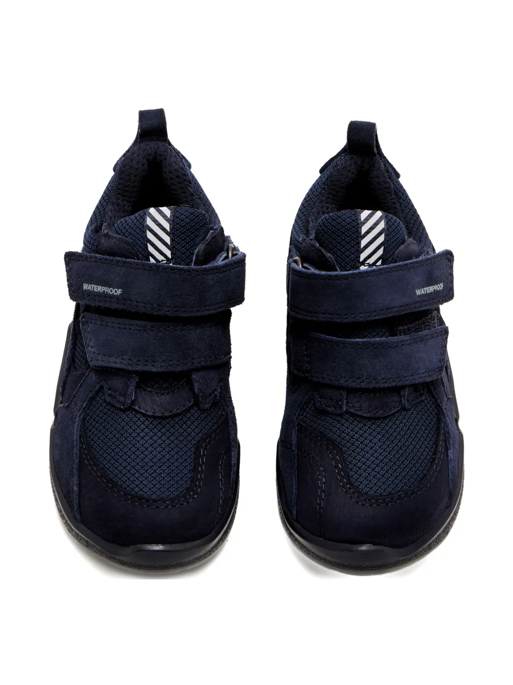 Ecco Touch-strap Sneakers In Blue