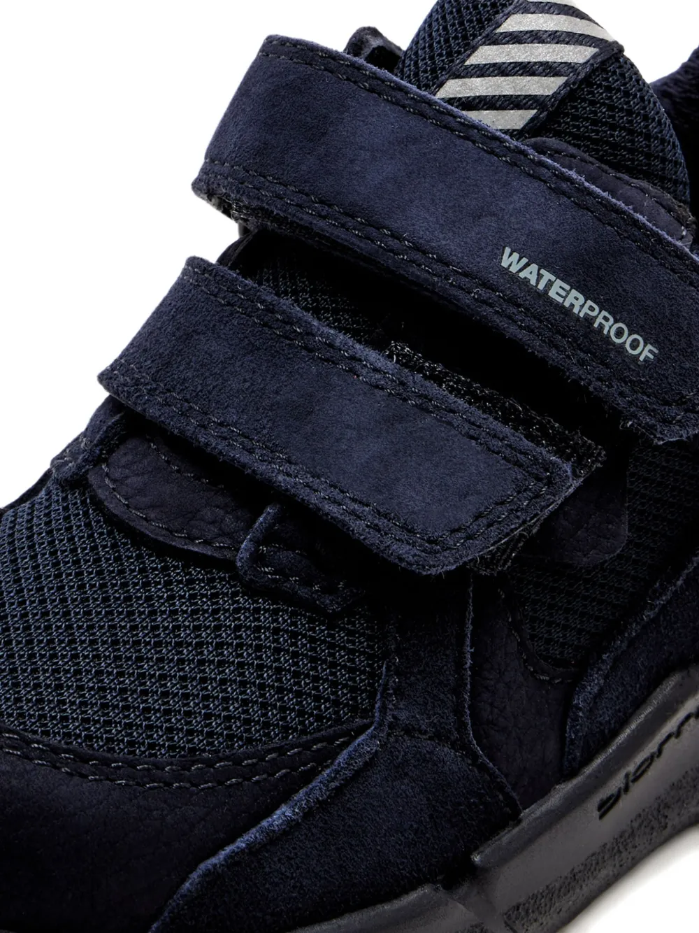 Ecco Touch-strap Sneakers In Blue