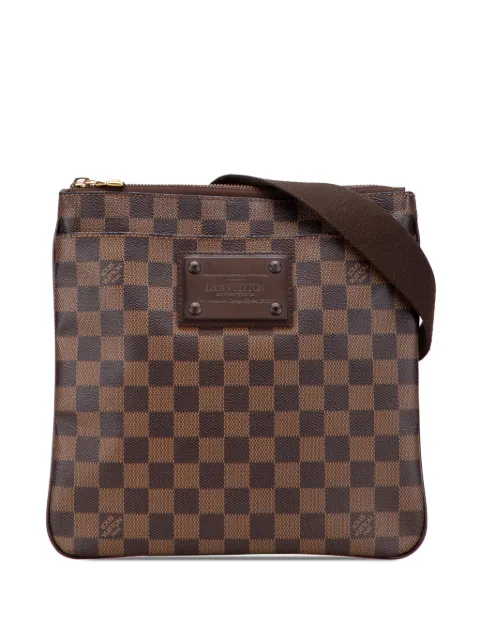 Louis Vuitton Pre-Owned 2010 Damier Ebene Brooklyn Pochette crossbody bag
