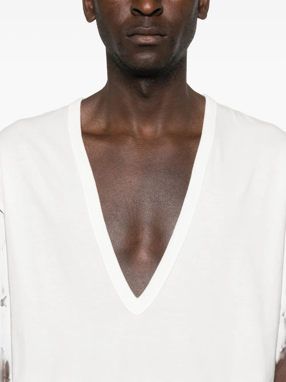 Rick Owens Drkshdw Dylan T-shirt In White
