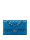 CHANEL Pre-Owned 2020 Medium Classic Caviar Double Flap shoulder bag - Blue