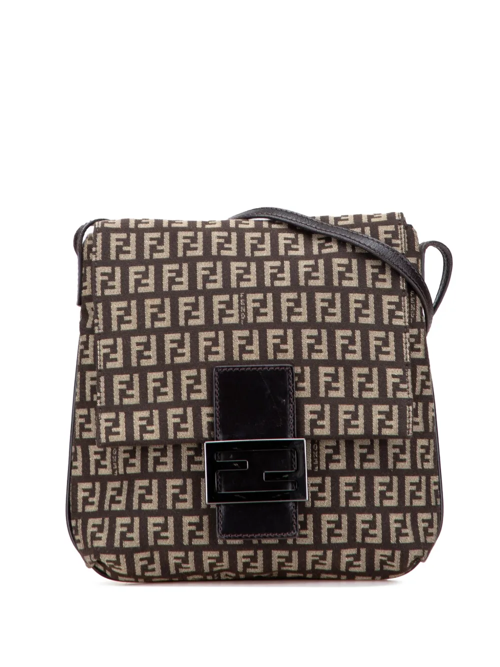 Fendi Pre-Owned 2000-2010 Zucchino Canvas crossbody bag | Brown | Image 1