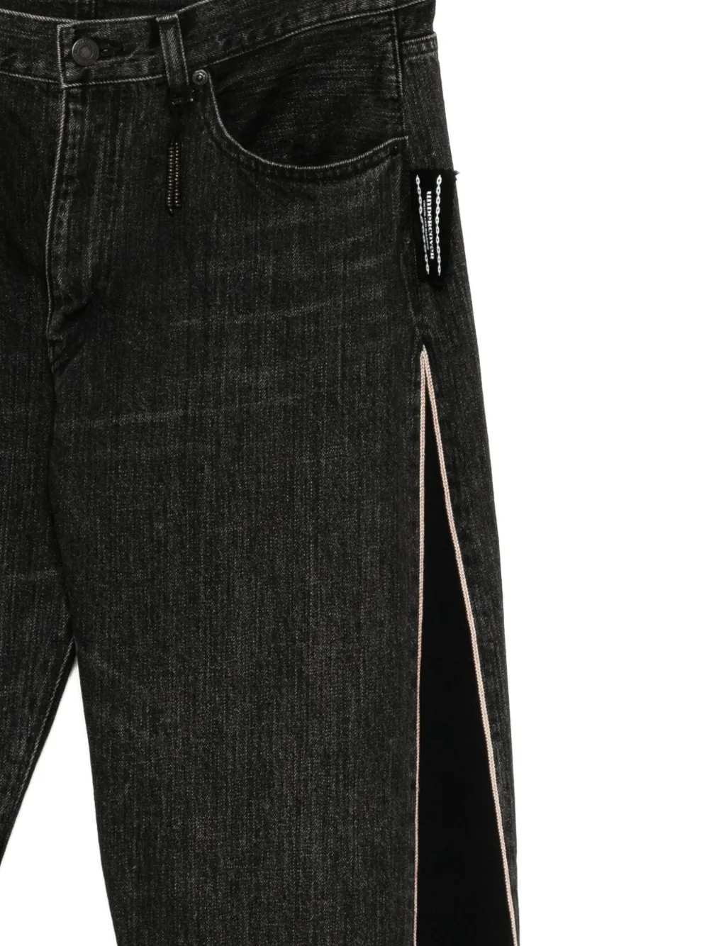 Undercover Straight jeans Zwart