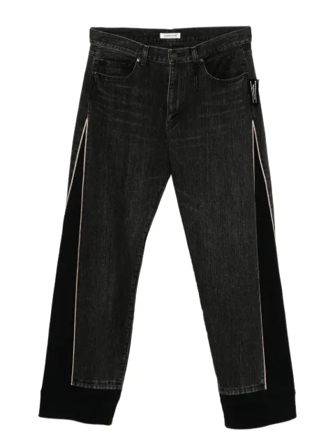 Undercover panelled straight-leg jeans