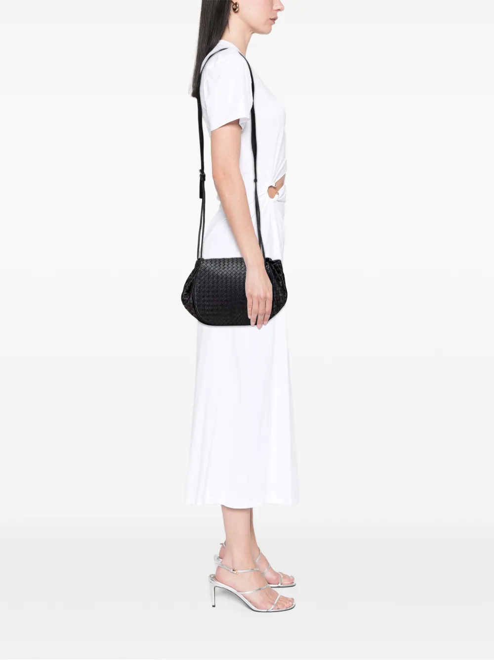 Bottega Veneta Pre-Owned 2012-2025 Nappa Intrecciato Flap crossbody bag | Pre-Owned | Image 2