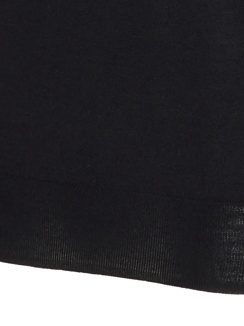 Hōsio Long-sleeve Crew-neck Sweater In Black