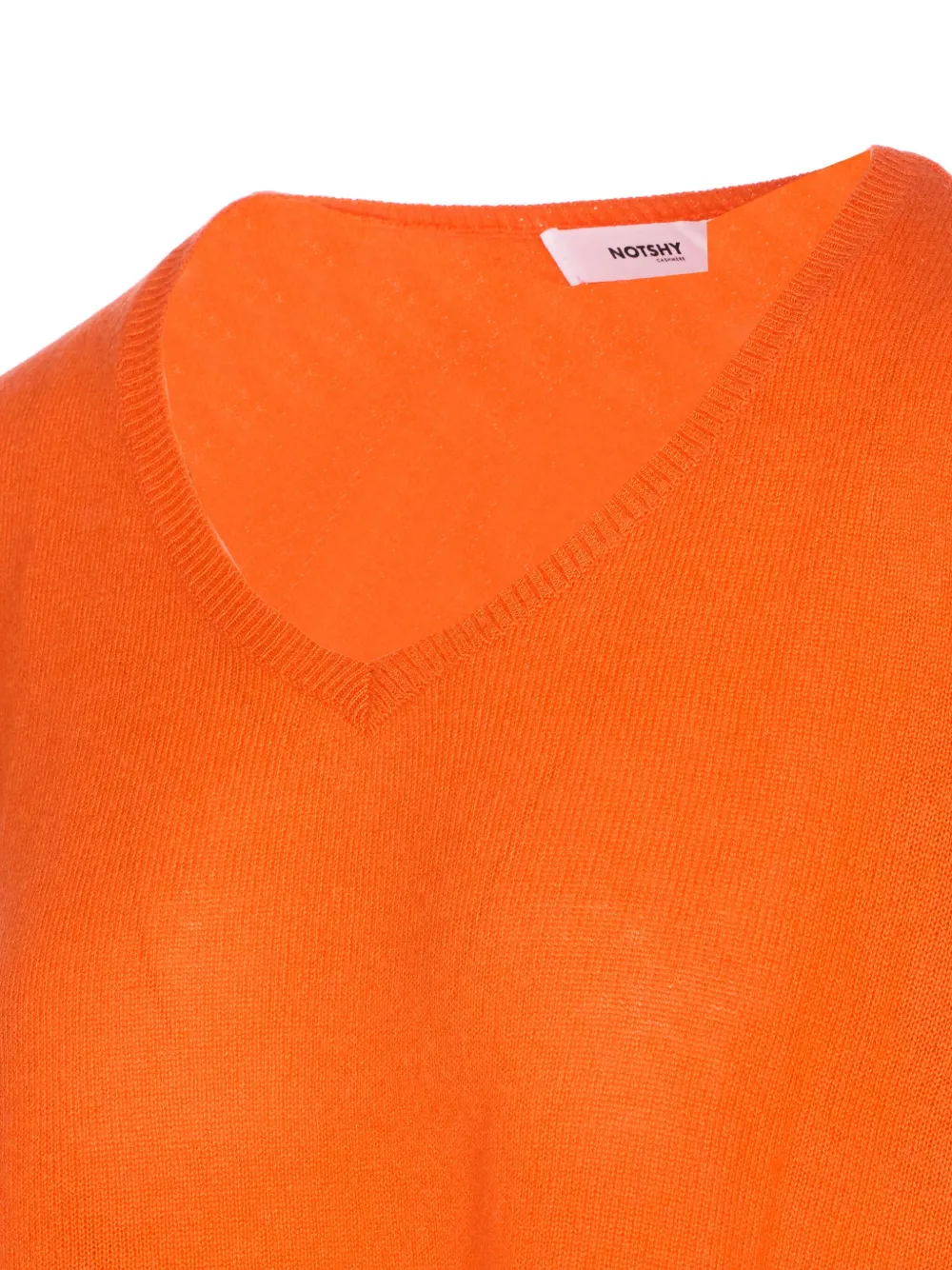 Not Shy V-neck Cashmere Sweater In Red