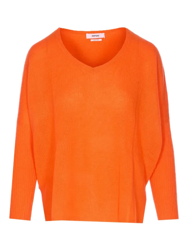 Not Shy V-neck cashmere sweater