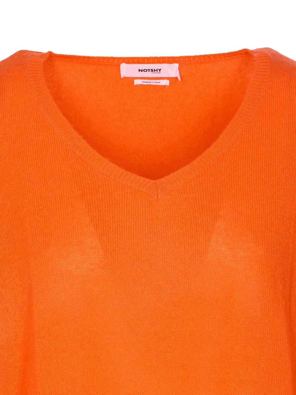 Not Shy V-neck Cashmere Sweater In Red