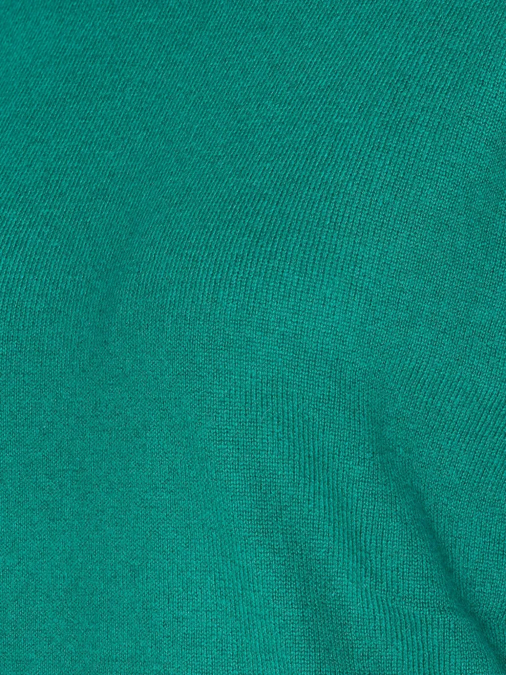 Not Shy Kasjmier trui met ronde hals Groen