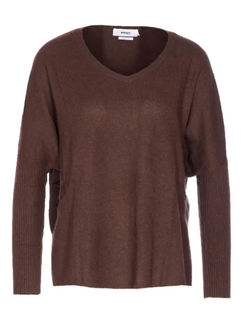 Not Shy V-neck cashmere sweater