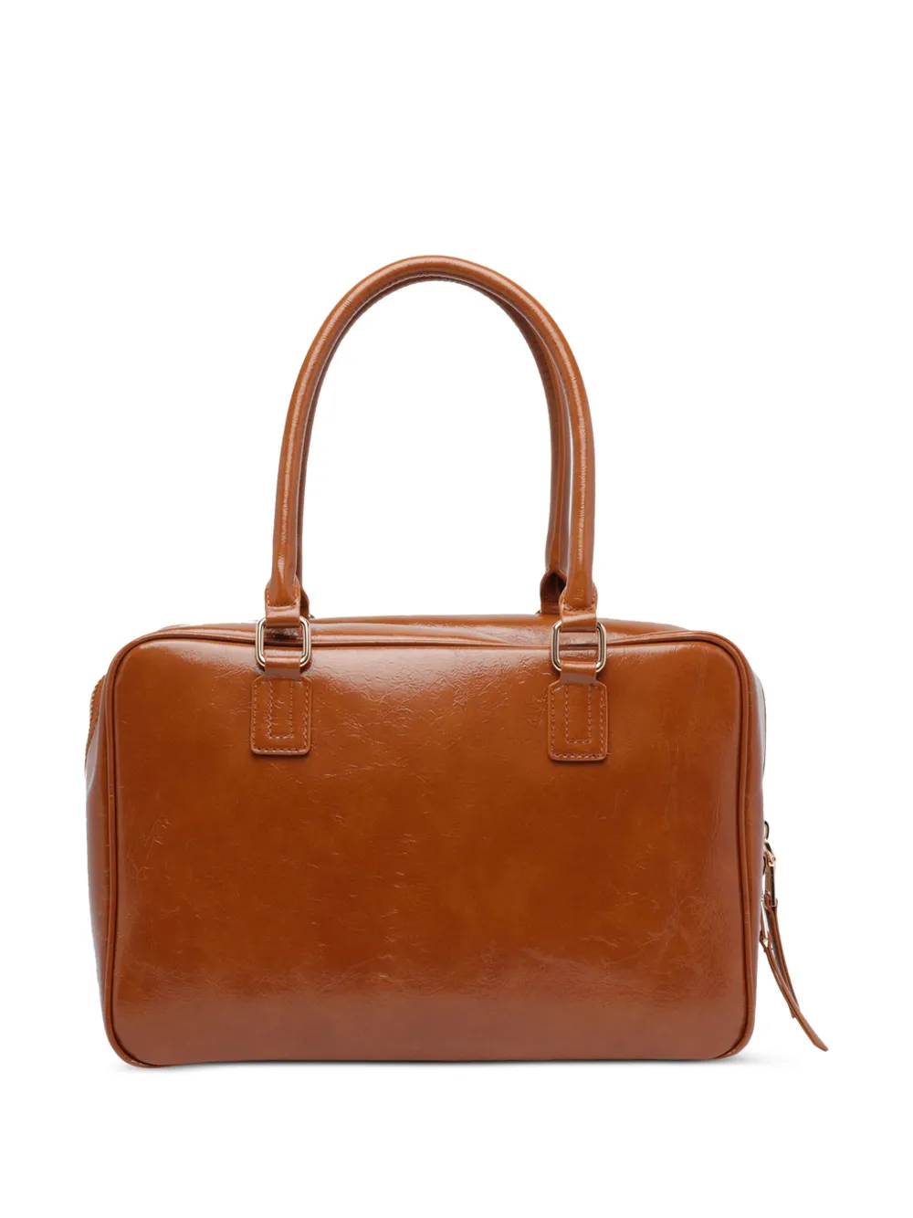 Essentiel Antwerp Iremy Shiny tote bag - Bruin