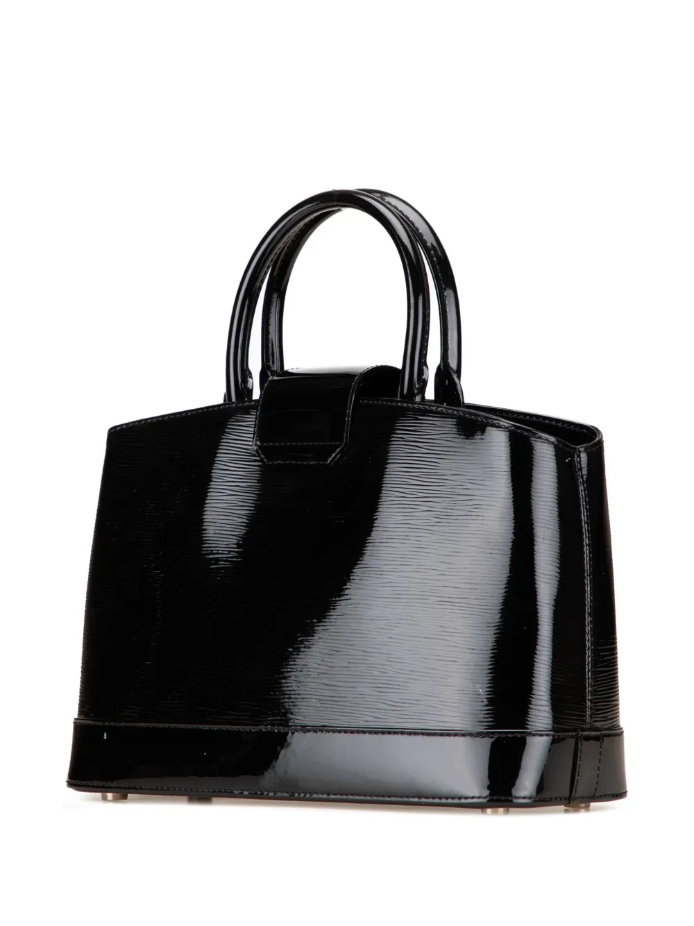 Pre-owned Louis Vuitton 2012 Electric Epi Mirabeau Pm Satchel In Black