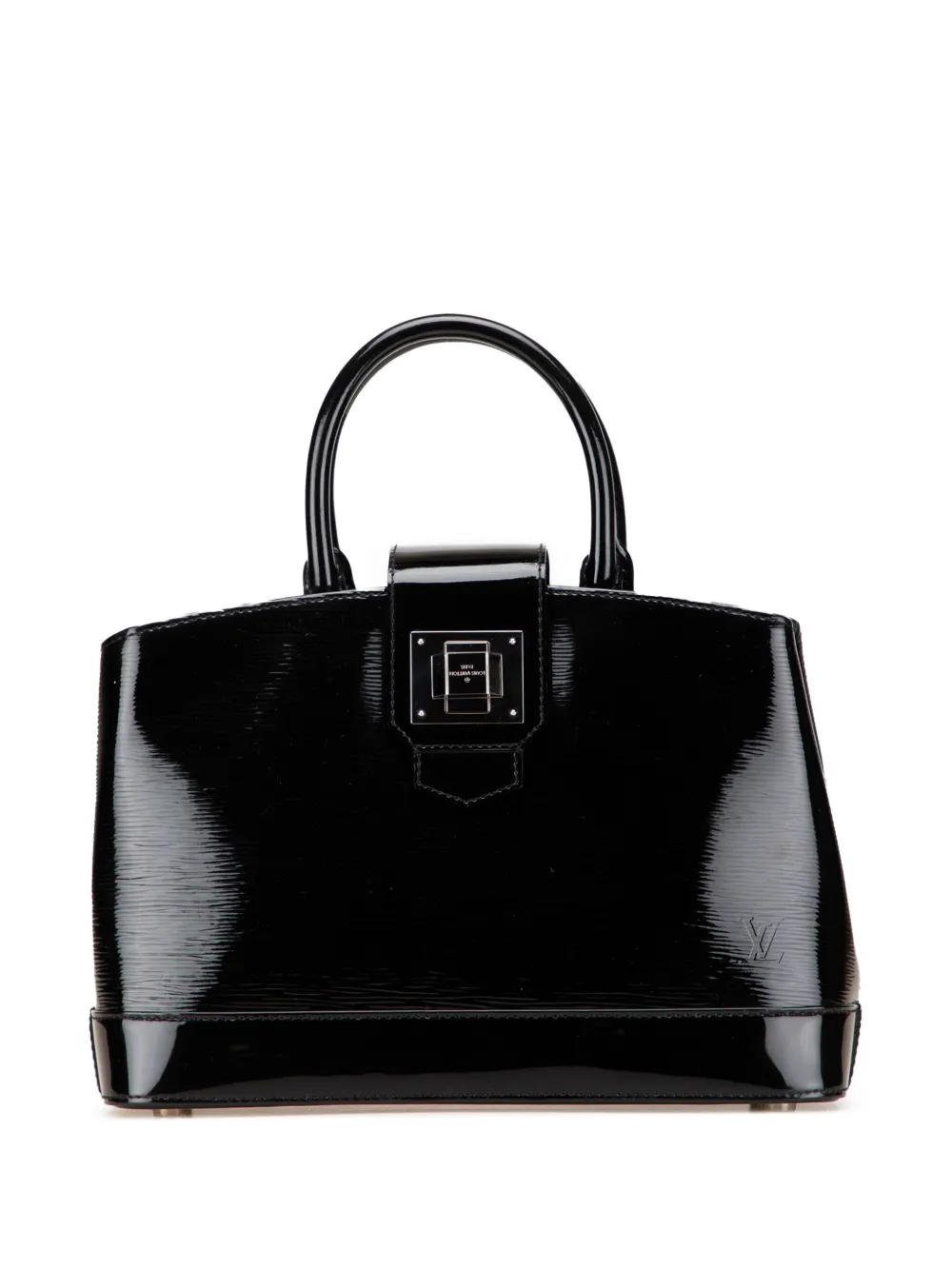 Pre-owned Louis Vuitton 2012 Electric Epi Mirabeau Pm Satchel In Black