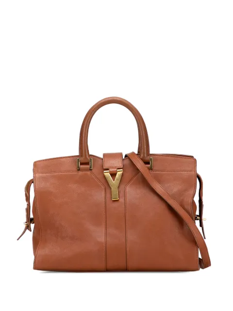 Saint Laurent Pre-Owned bolsa satchel Cabas Chyc pequeña de piel de oveja 2000-2012