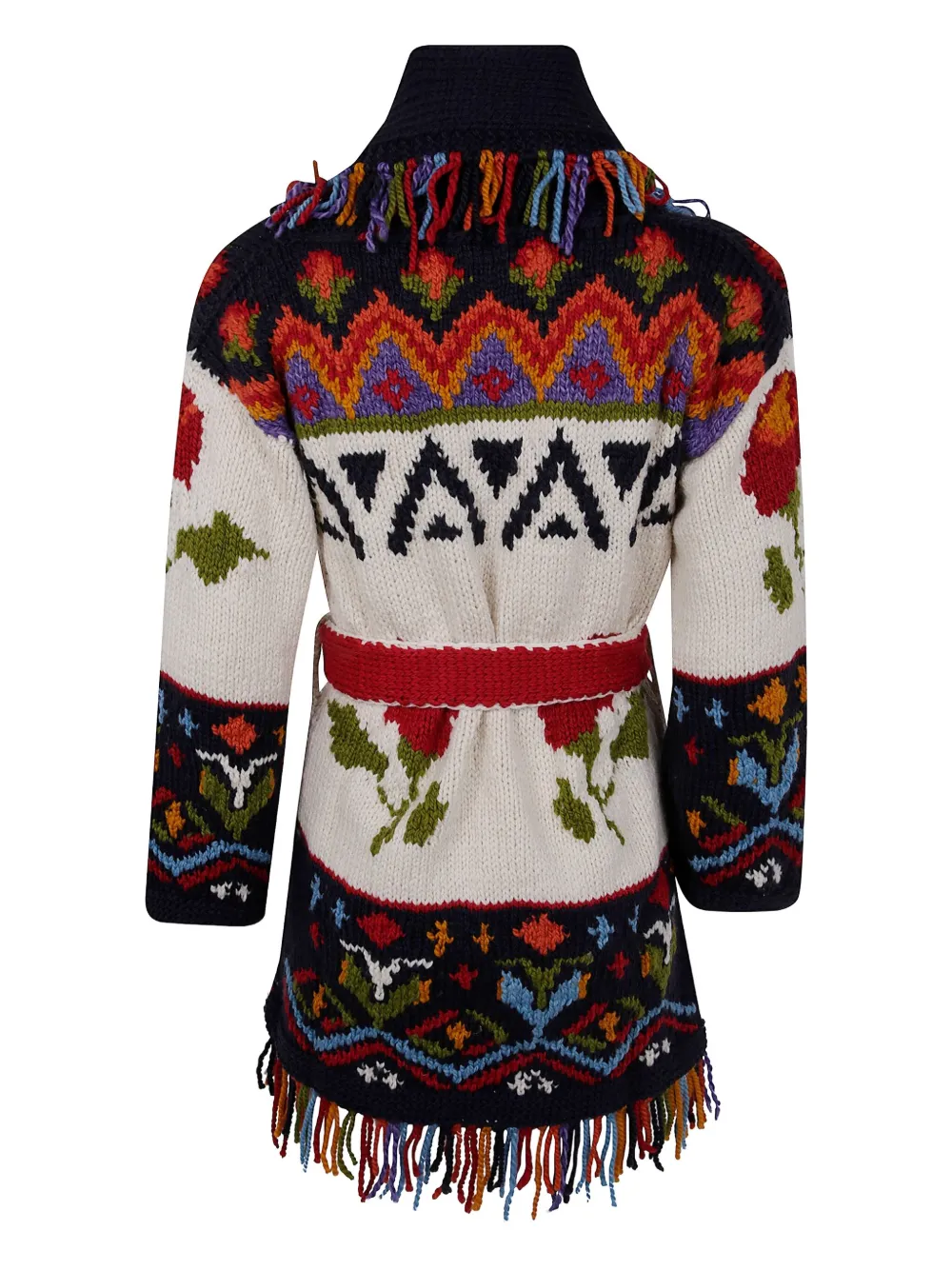 FRANTIC floral-fringe cardigan | Cardigans | Image 2