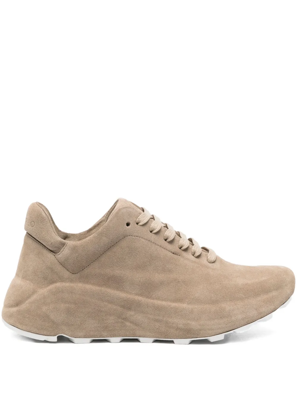 Del Carlo Sonia suede sneakers Neutrals