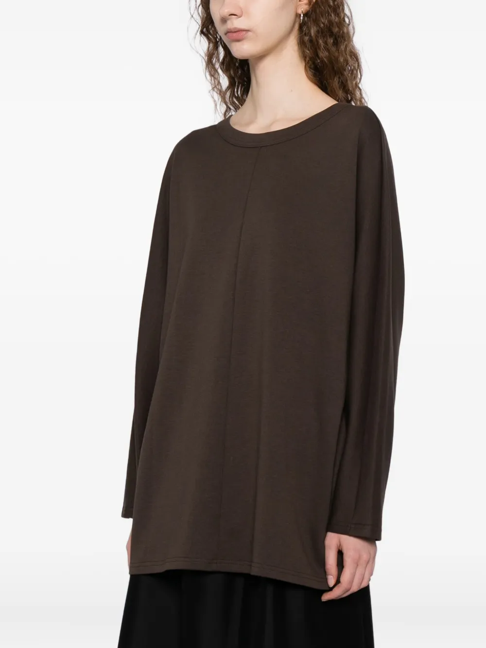 Yeareast Bow-detail Blouse In Gray