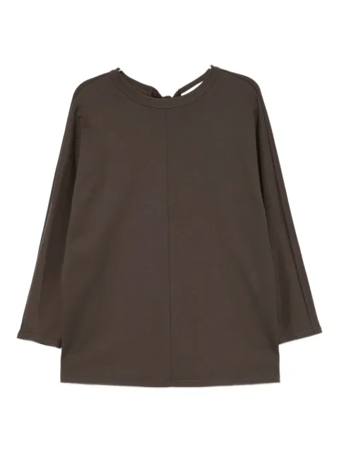 YEAREAST blusa con detalle de moño