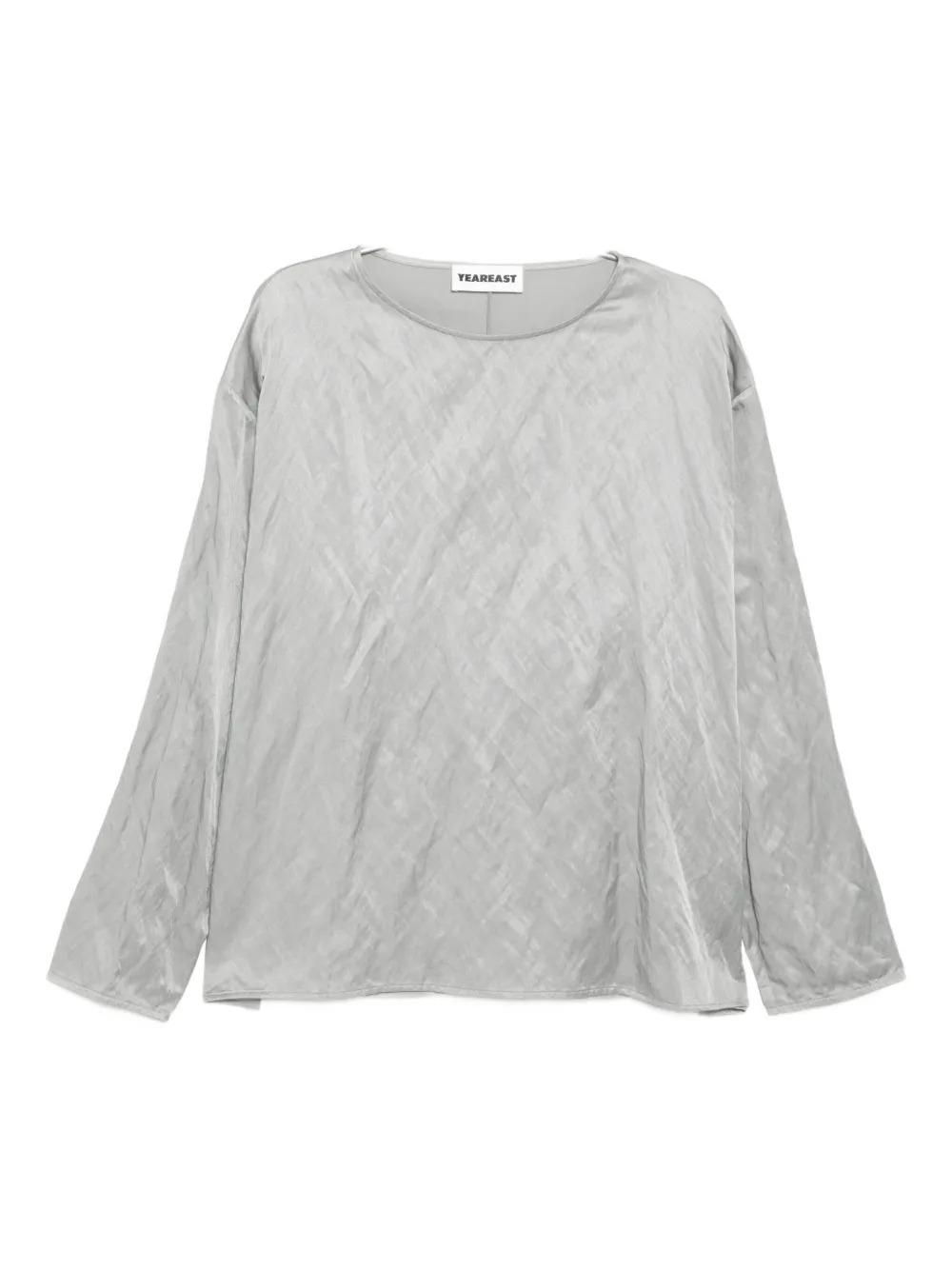 YEAREAST textured top - SILVER YEAREAST textured top - SILVER