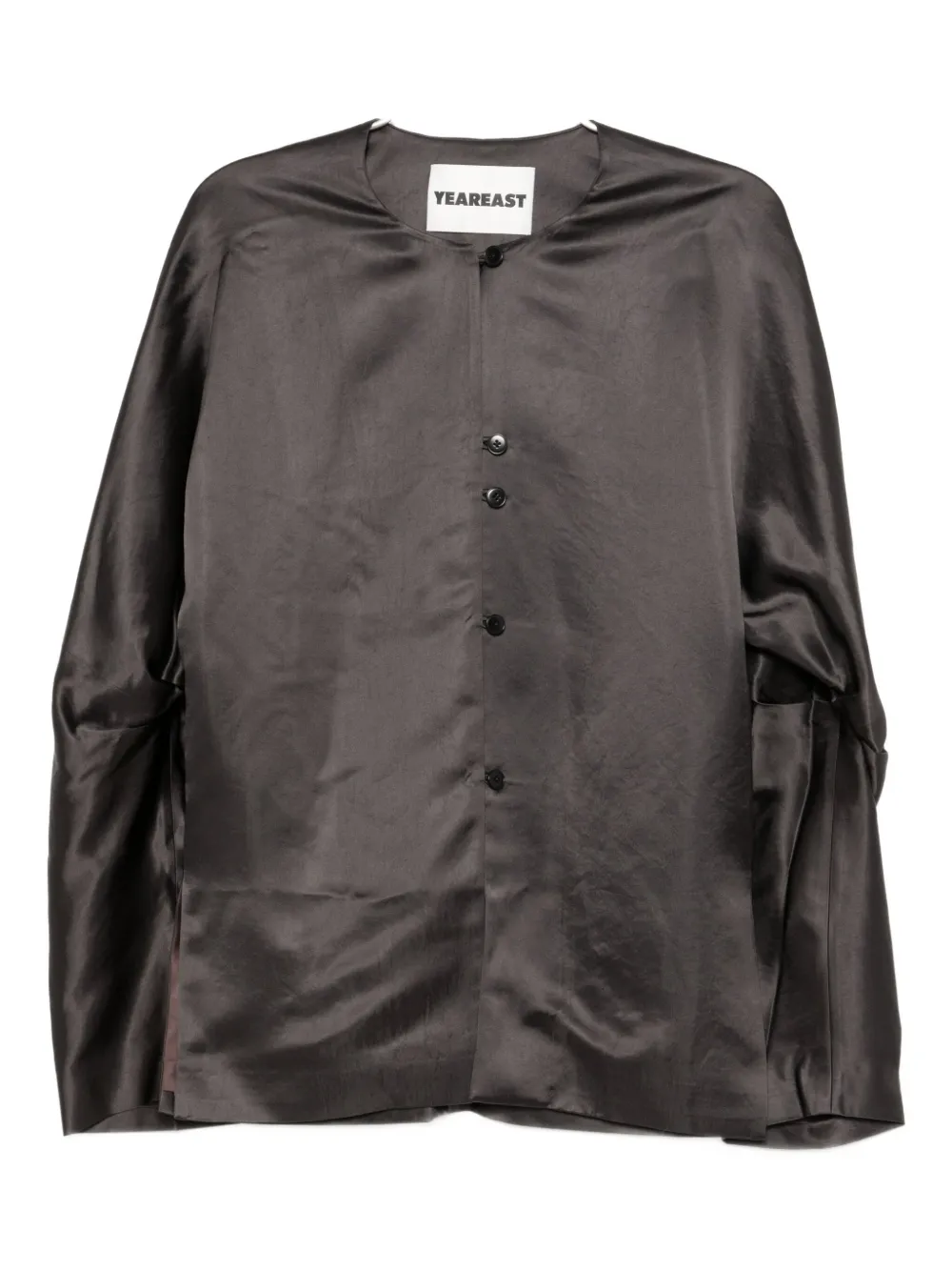 Yeareast Crew-neck Blouse In Brown