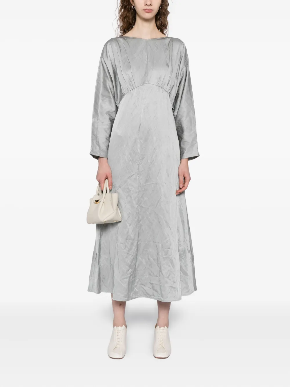 YEAREAST gathered dress - Grijs