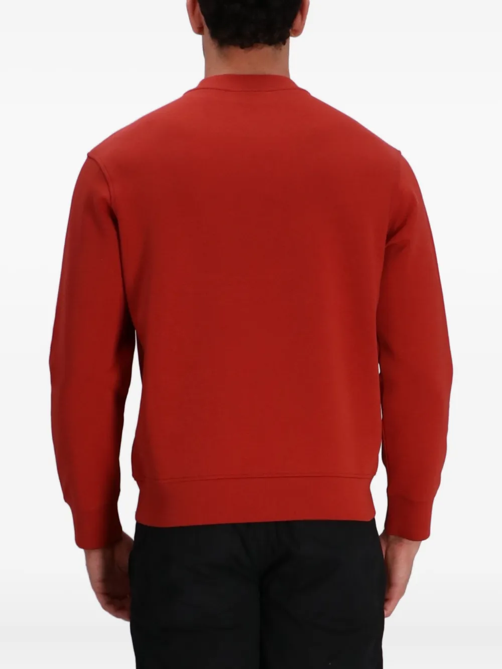 Emporio Armani Sweater met print Rood
