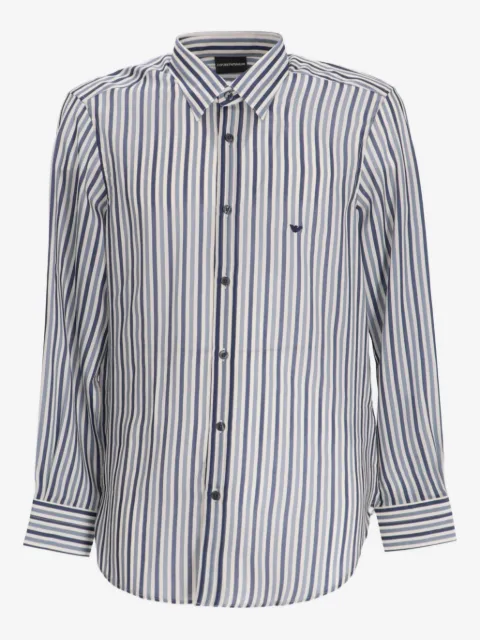Emporio Armani Gestreept overhemd