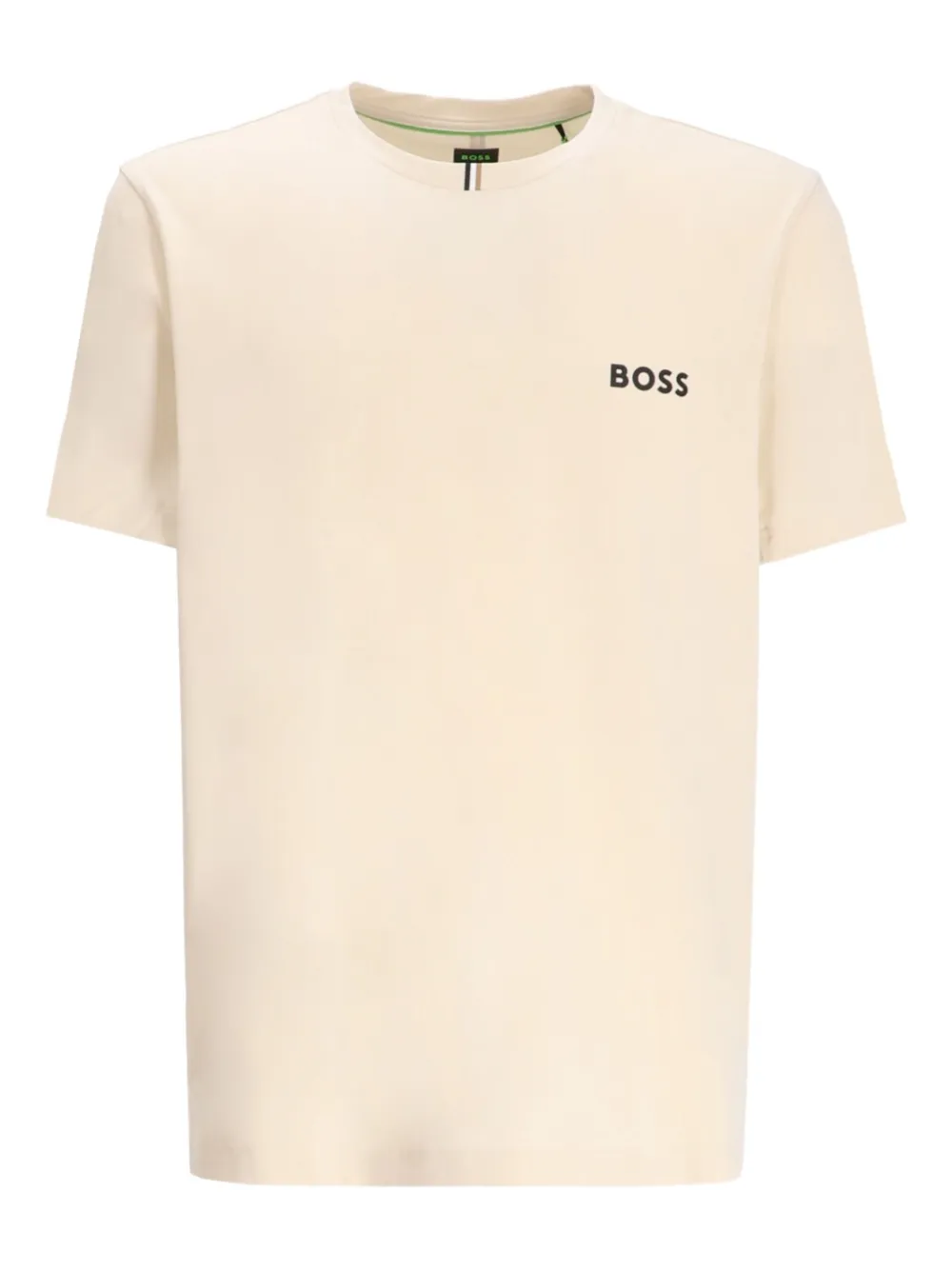 BOSS playera de algodón con detalle del logo | neutro | Image 1