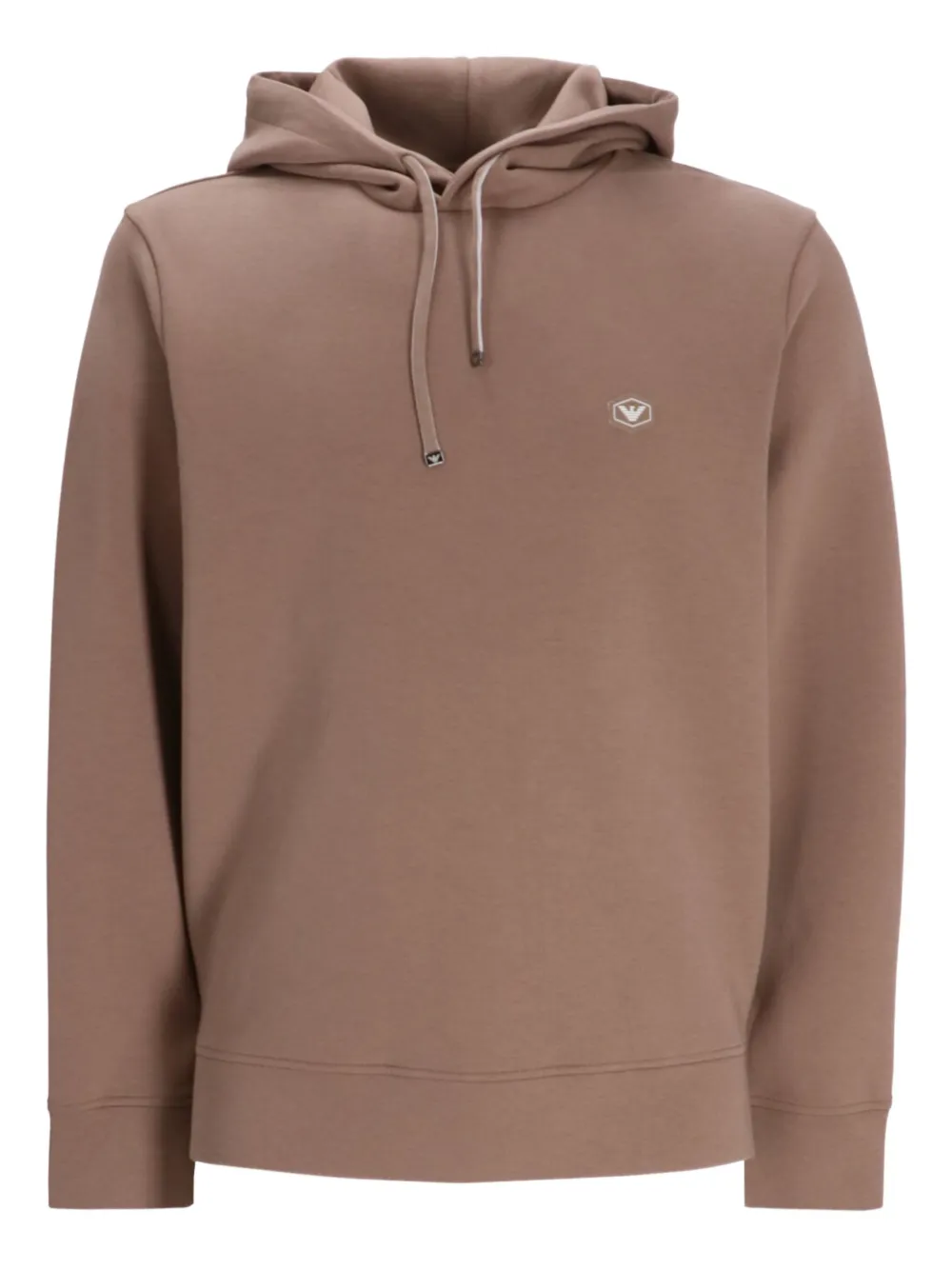 Emporio Armani Felpa con logo e cappuccio - Toni neutri