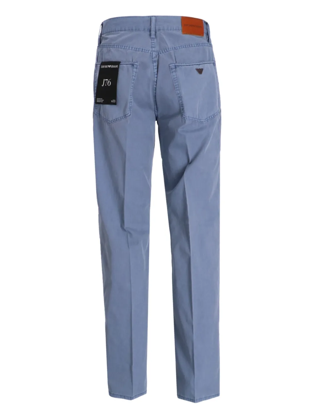 Emporio Armani Katoenen broek Blauw