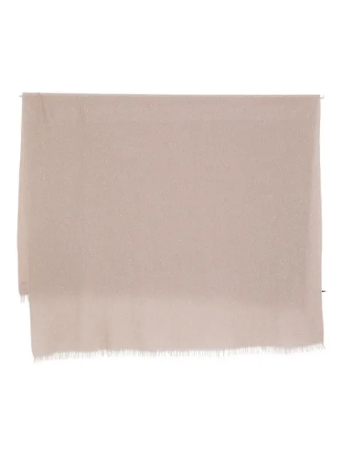 Le Tricot Perugia fringed scarf