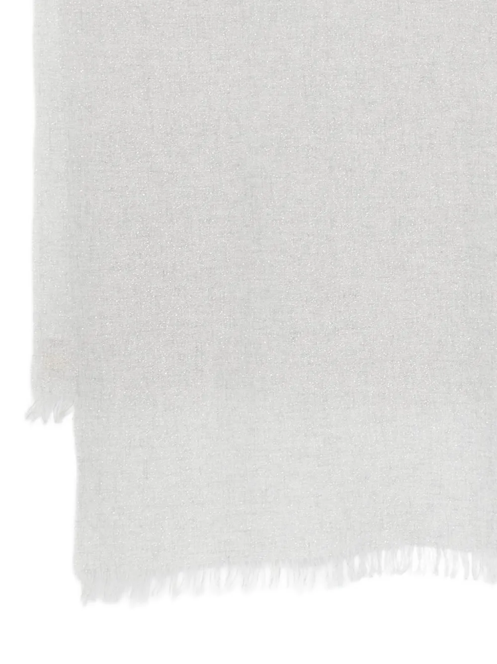 Le Tricot Perugia fringed scarf | Image 2