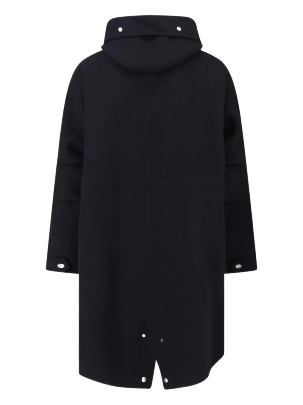 Jil Sander abrigo de lana con capucha | Abrigos con botonadura simple | Image 2