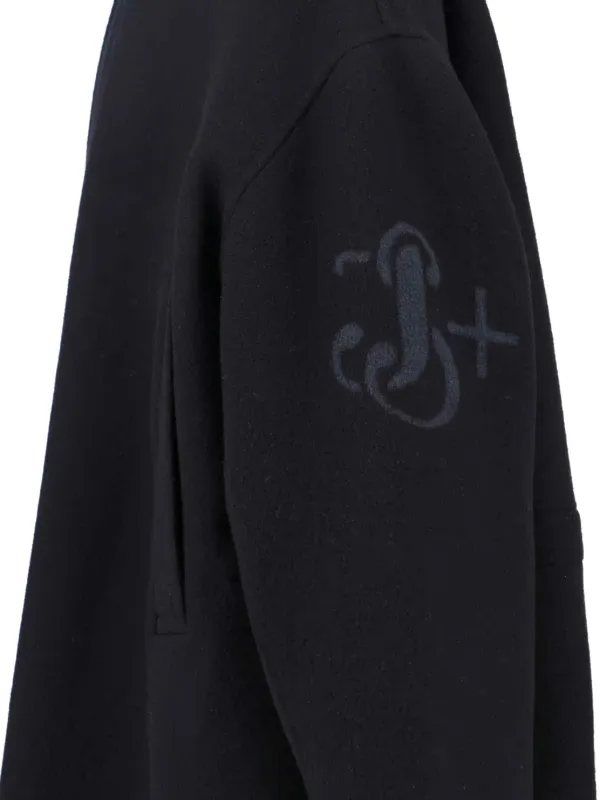 Jil Sander フーデッド コート | ブラック | FARFETCH JP