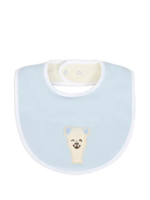Gensami kids bear-embroidered bib
