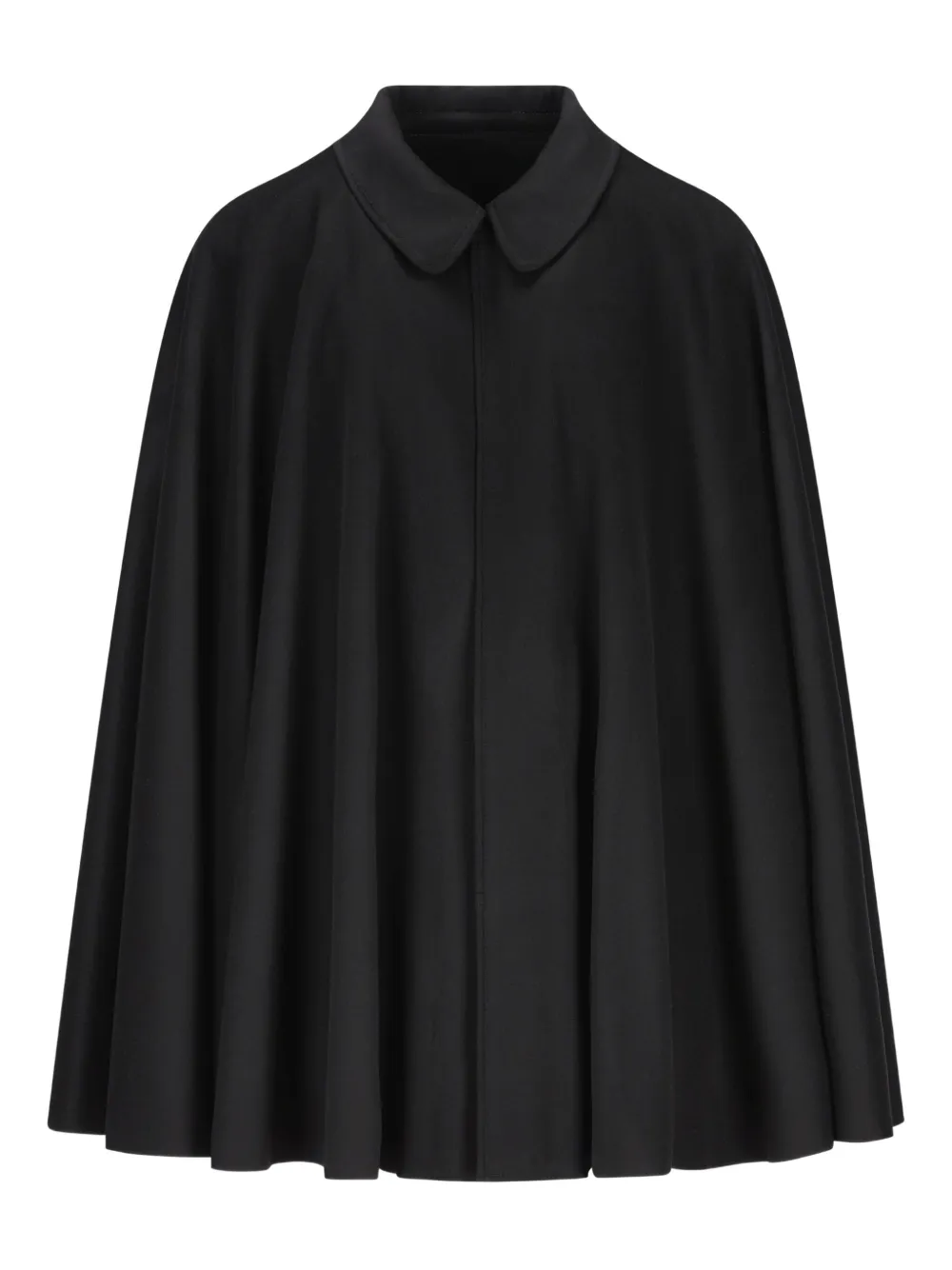 IL TABARRO wool cape | Black | Image 1